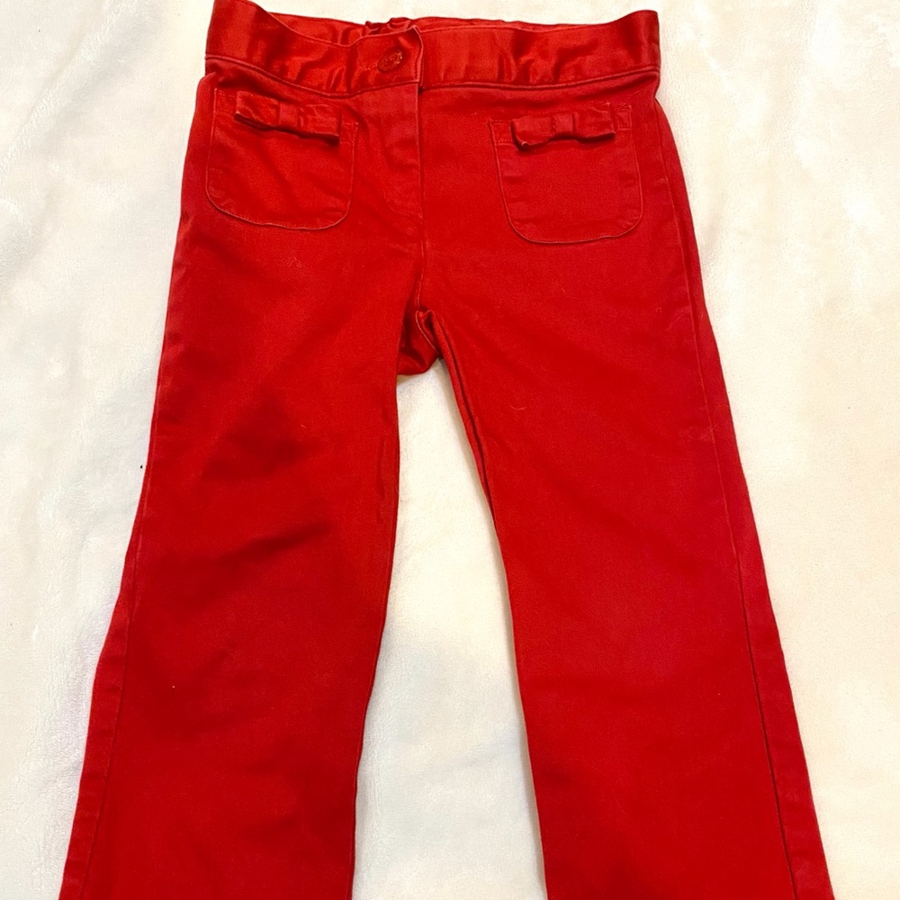 Janie & Jack 3T Red slacks